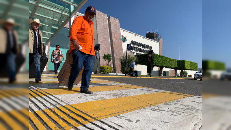 Michoacán cerrará 2023 con 1.3 millones de pasajeros aéreos: Sectur