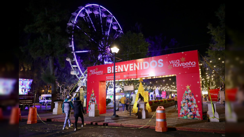 Vive la magia de la fiestas decembrinas en la Villa Navideña