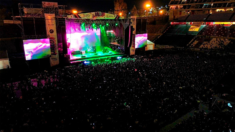 Más de 168 mil personas disfrutaron de los conciertos de los festivales Jalo