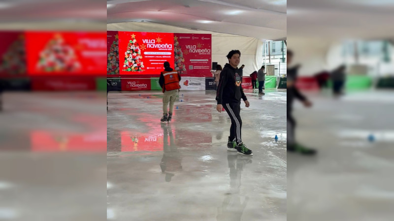 Después del recalentado ¡Lánzate a patinar sobre hielo!, en la Villa Navideña! 