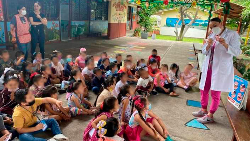 Llevó Salud Michacán servicios de salud bucal a 11 mil 100 escuelas en 2023