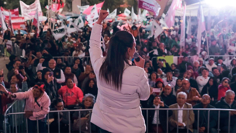 Claudia Sheinbaum invita a la militancia de la capital del país a construir juntos el segundo piso de la 4T 