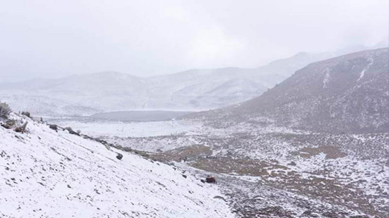 Ante probabilidad de nevada, autoridades cierran ingreso al Nevado de Toluca hasta nuevo aviso 