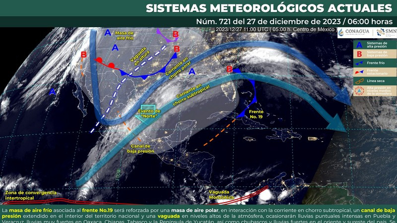 Clima 27 de diciembre: Continuarán las heladas en gran parte del país 