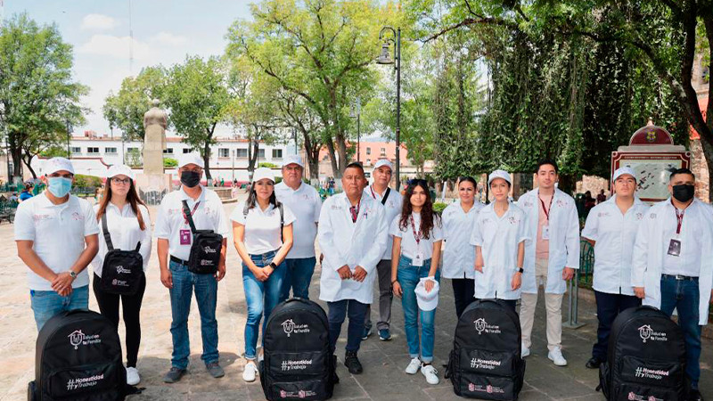 Cierra Salud en tu Familia 2023 con 231 mil viviendas visitadas en Michoacán