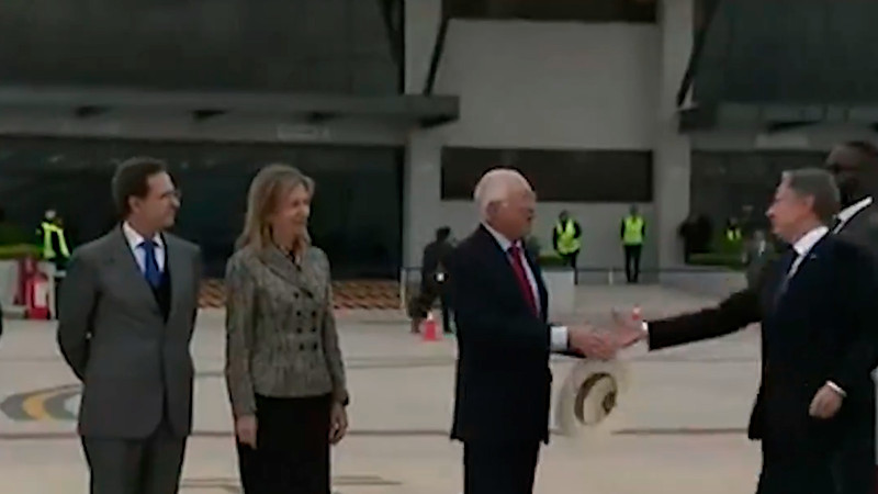 Arriba Antony Blinken a México para visitar a López Obrador  