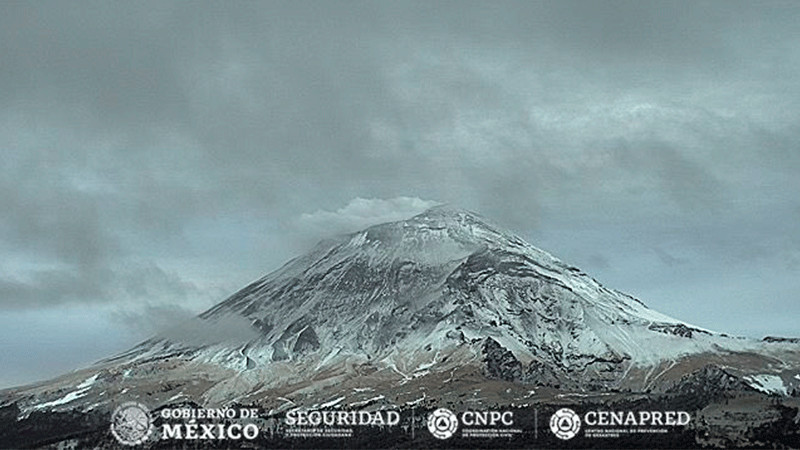 Registran nevadas en Cofre de Perote y Pico de Orizaba, Veracruz 