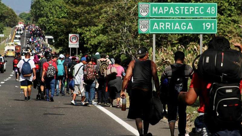 AMLO confirma fragmentación de la megacaravana migrante; asegura ya sólo la integran mil 528 personas 