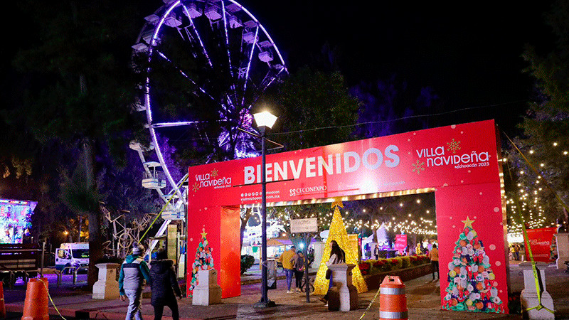Aprovecha las vacaciones y visita la Villa Navideña en el Ceconexpo