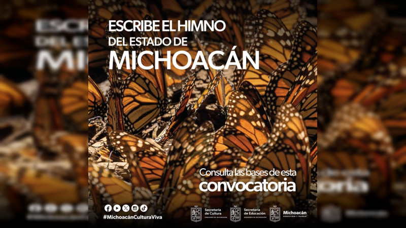 Última semana para participar en convocatoria para el Himno Michoacano: SEE 