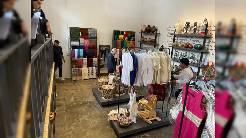 Aumentó 102 % venta de artesanía michoacana: IAM  