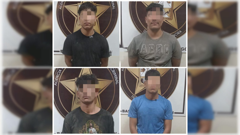 Vinculan a proceso a cuatro detenidos relacionados con el ataque de Cajeme, Sonora 