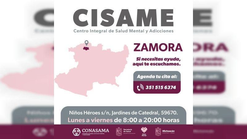 Atención psicológica oportuna previene adicciones en jóvenes: SSM