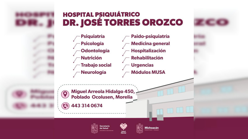 Atención psicológica oportuna previene adicciones en jóvenes: SSM