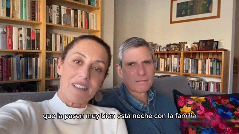“Va a ser un buen año para México”: Claudia Sheinbaum envía mensaje de año nuevo 