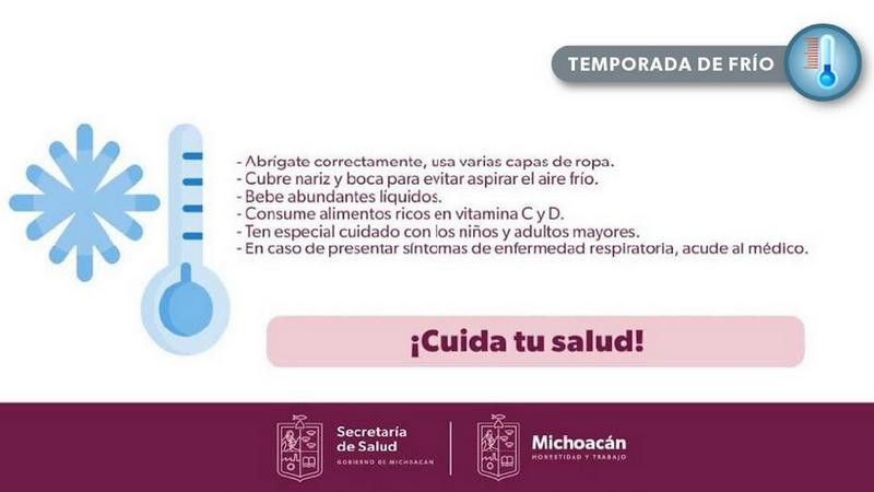 SSM mantiene vigilancia por temporada invernal 