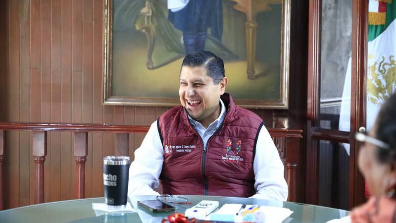 En Uruapan inician preparativos para el Tianguis Artesanal de Domingo de Ramos 2024 