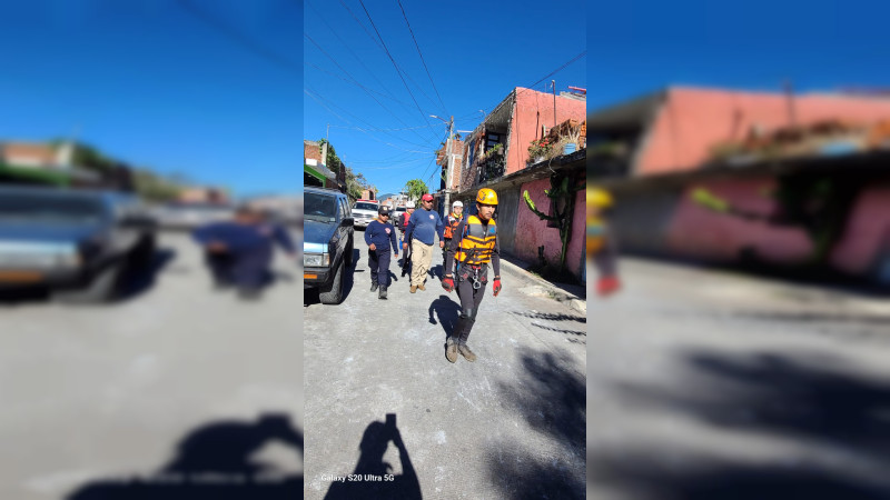 Tragedia enluta a uruapenses por hallazgo sin vida del niño Cristian Gael 