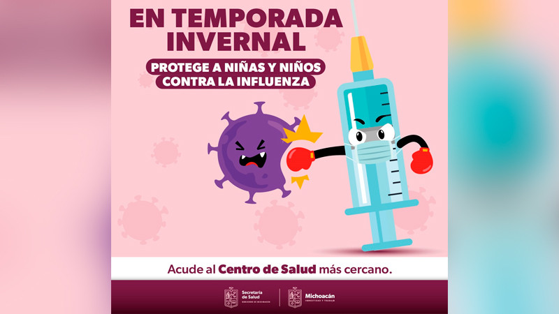 Protégete de la influenza con estas medidas de la SSM