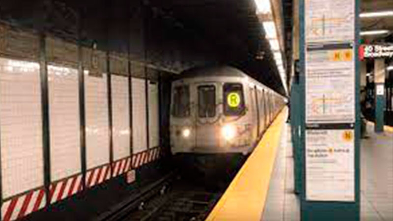 Al menos 24 heridos fue el saldo que dejó el choque de dos trenes del metro en Nueva York 