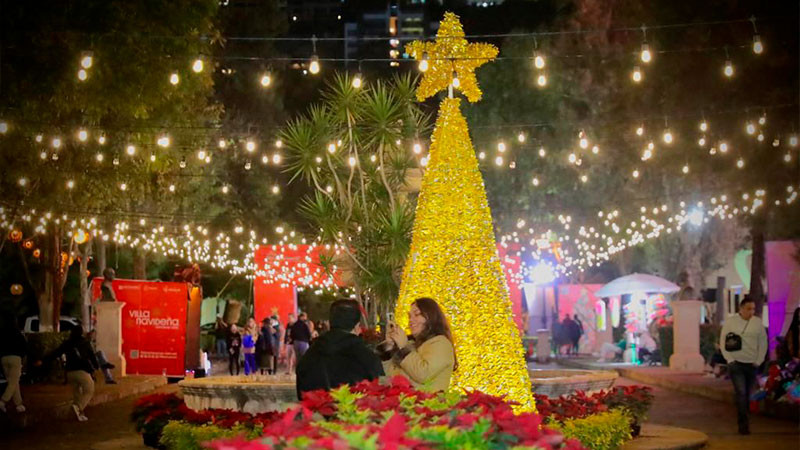 La rueda de la fortuna más alta en México te espera en la Villa Navideña