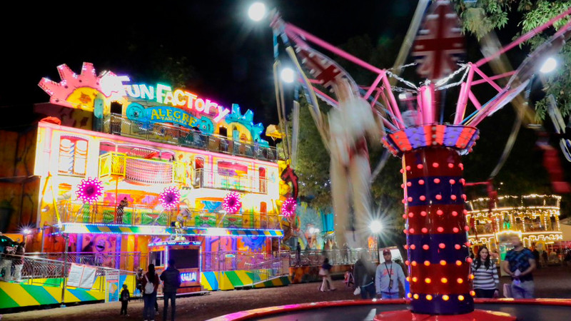 Juegos mecánicos gratis en la Villa Navideña para celebrar el Día de Reyes