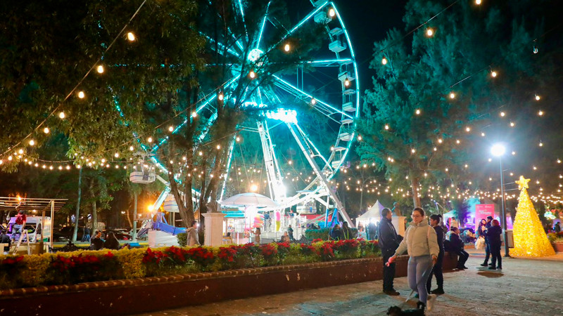 Juegos mecánicos gratis en la Villa Navideña para celebrar el Día de Reyes