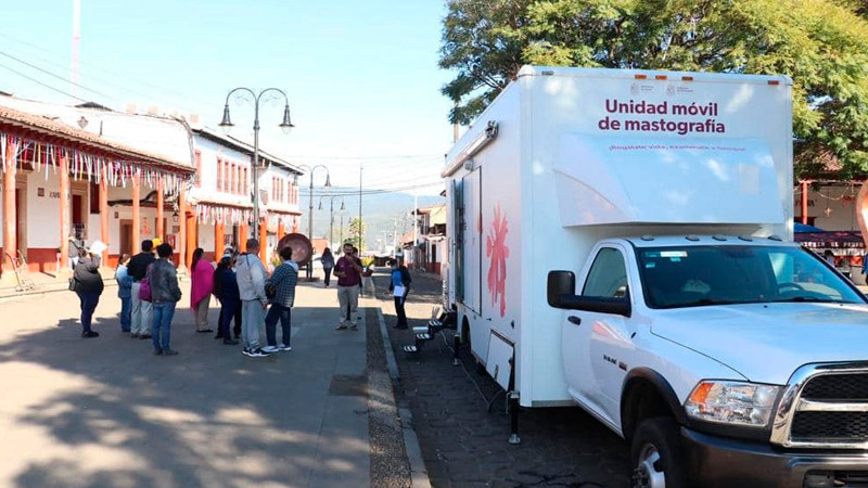 SSM realizará mastografías gratuitas en 6 municipios de Michoacán