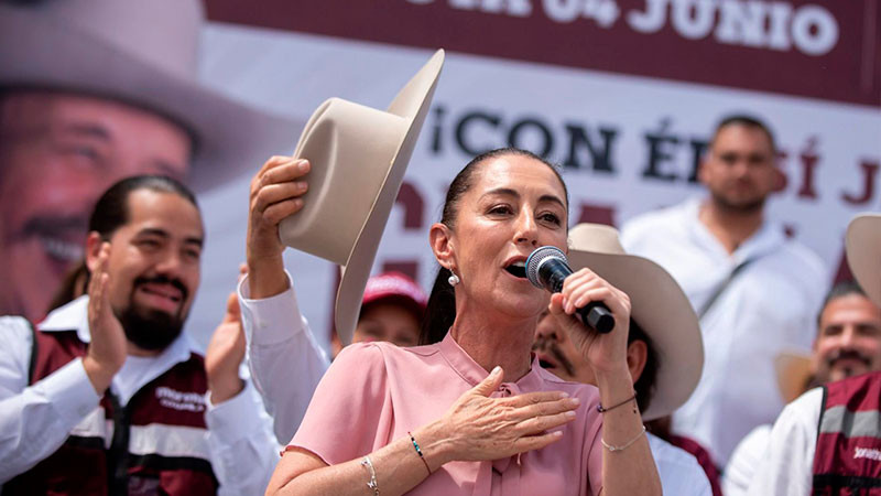 Claudia Sheinbaum llama a defender la continuidad de la 4T desde Ramos Arizpe, Coahuila 
