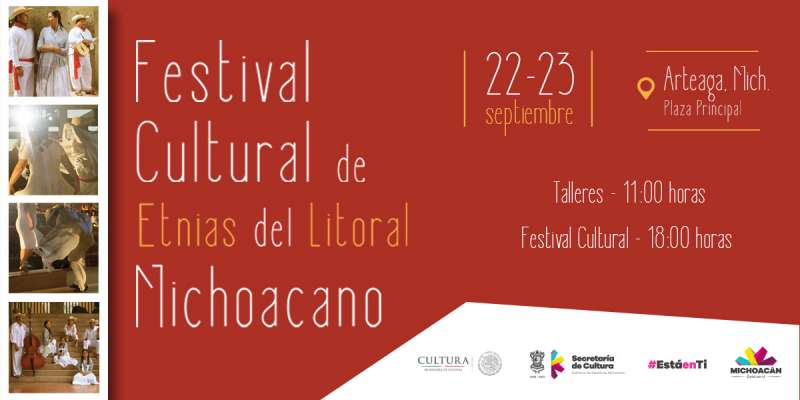Con nueva imagen, inicia el Tercer Festival Cultural de Etnias del Litoral Michoacano 