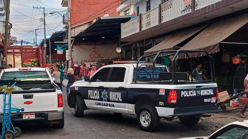 Se debate entre la vida y la muerte un comerciante de una cremería que fue atacado en Uruapan 