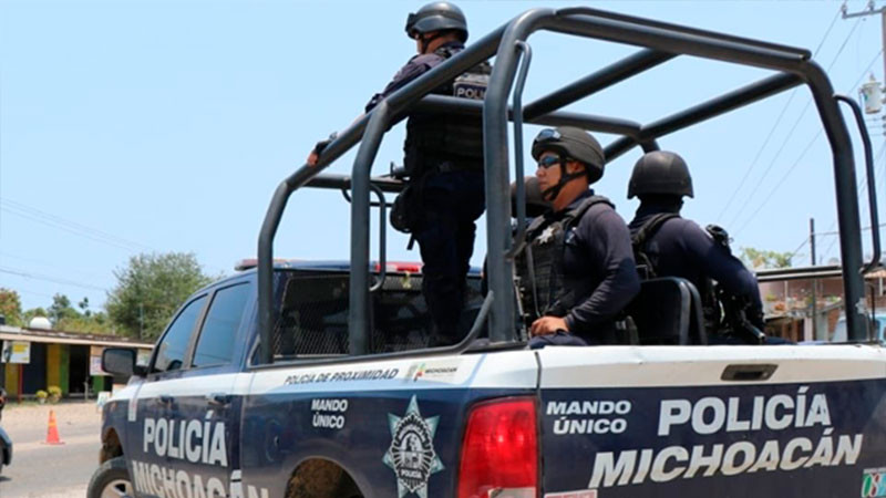 Déficit de policías municipales en Michoacán  
