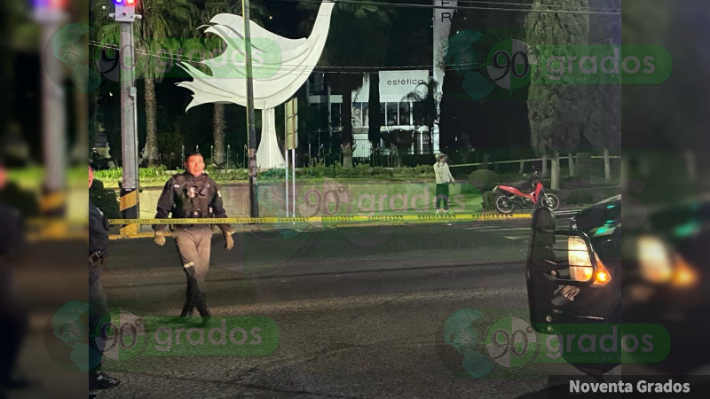 Intensa movilización por hombre con granada en Morelia, Michoacán  