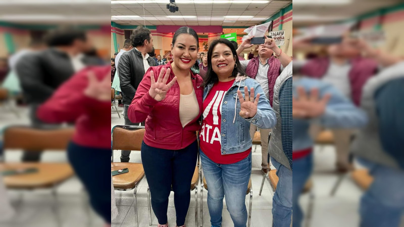La esperanza, también es posible en Zacapu: Mónica Valdez 
