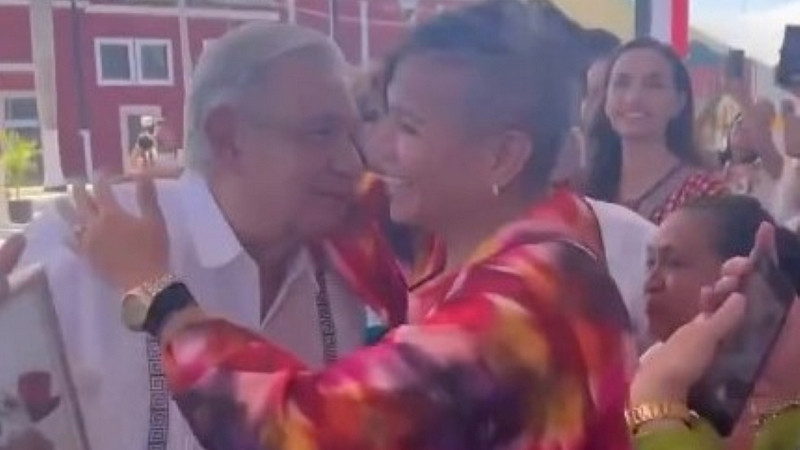 AMLO niega haber rechazado a diputada trans Salma Luévano; le dice ‘señor vestido de mujer’ 