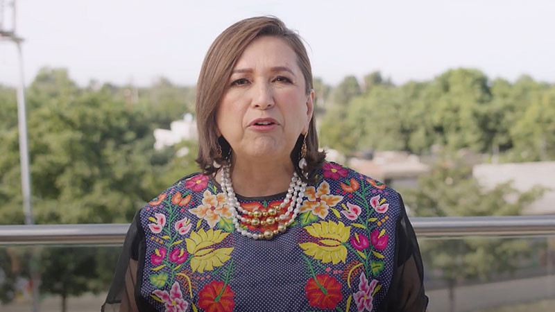 Exige Xóchitl Gálvez indagar denuncia de dinero de Notimex en campaña de Sheinbaum 