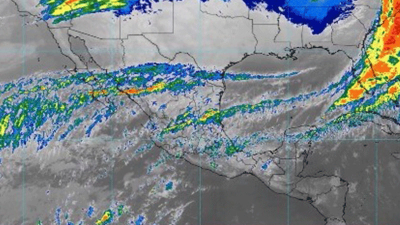 Se prevé ambiente nocturno de muy frío a gélido con heladas sobre entidades del noroeste y norte de México 