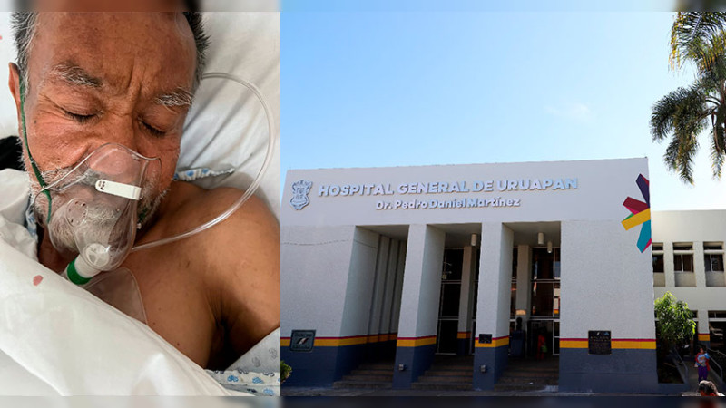 Se buscan familiares de paciente internado en el hospital general de Uruapan  