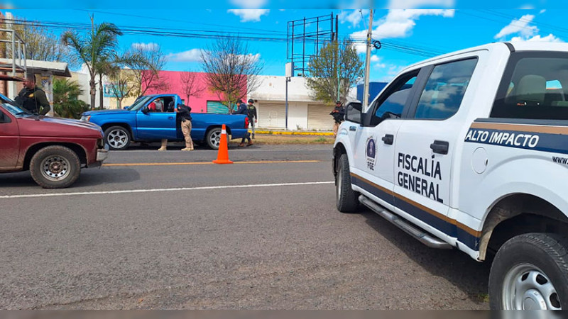 La FGE Michoacán recuperó 573 vehículos con reporte de robo  