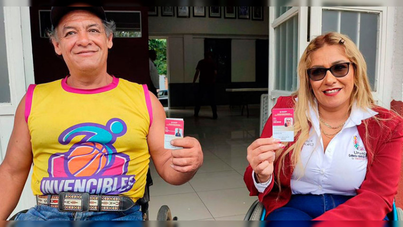 DIF Michoacán tramita credenciales para personas con discapacidad 