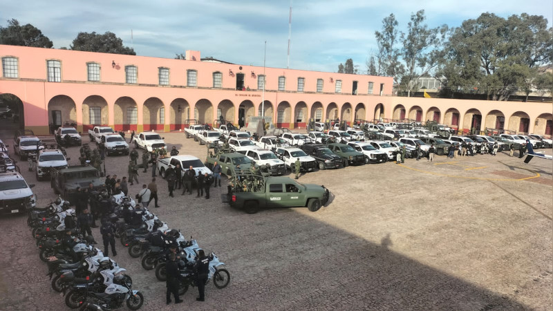 Ponen en marcha operativo en Michoacán  “Prevención del delito 2024”