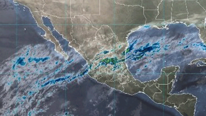 Esta noche se pronostican chubascos, vientos con rachas de 70 a 90 km/h y oleaje de 1 a 3 metros en Baja California 
