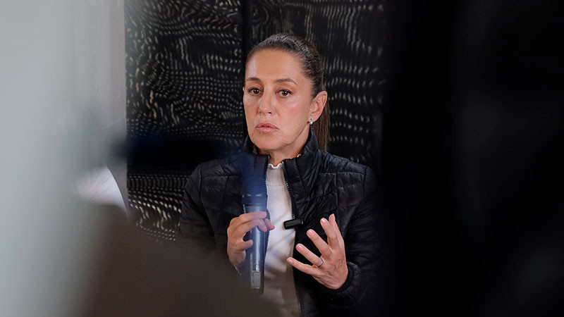 Inseguridad aún es un problema, pero va a la baja: Claudia Sheinbaum  