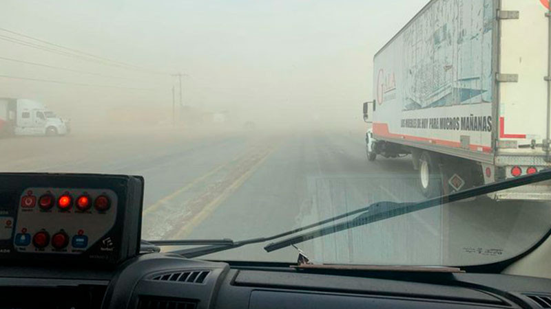 Por tolvaneras, cierran carretera Janos-Ascencio en Chihuahua 