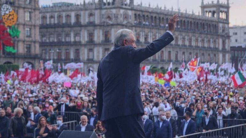 AMLO transgredió ley electoral con evento del quinto aniversario de su triunfo: Tribunal Electoral 