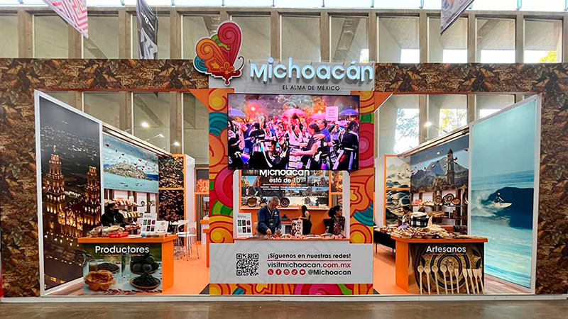 Michoacán, presente en la Feria de León; participan 20 productores estatales 