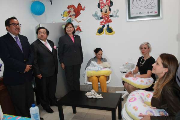  SSM inaugura dos salas de lactancia materna en Morelia 
