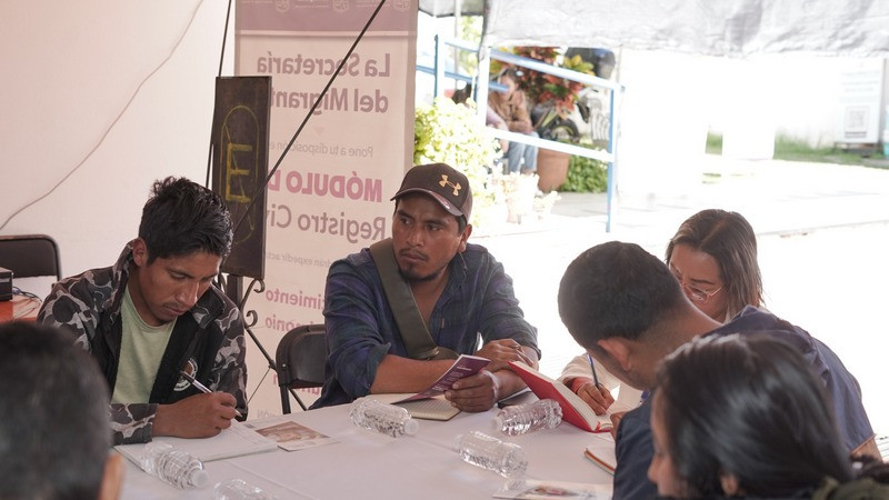 Secretaría del Migrante fortalece atención a comunidades indígenas con autogobierno en Michoacán 