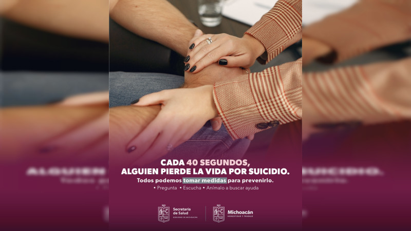 Con más de 275 mil pruebas de adicciones, Sector Salud atendió la salud mental en Michoacán  