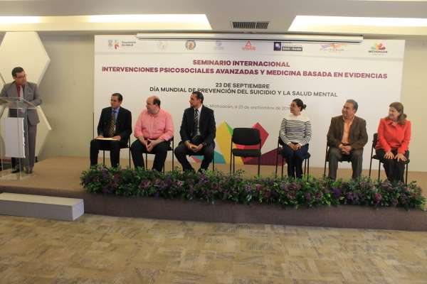 Seminario Internacional de Salud Mental para trabaja de manera ardua en la prevención de este fenómeno multifactorial 